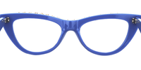 Cathleen - Blue Cat Eye Glasses - 3