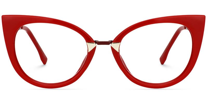Arda - Red Cat Eye Glasses