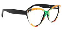 Cat Eye Black Eyeglasses | Vooglam.com 