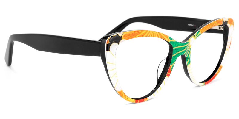 Doreen - Cat Eye Black Eyeglasses - 7