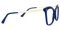Libby - Butterfly Blue Eyeglasses | Vooglam 