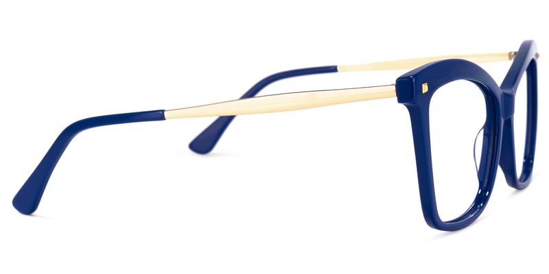 Libby - Butterfly Blue Eyeglasses - 4