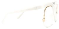 Fredia - Square White Eyeglasses | Vooglam 