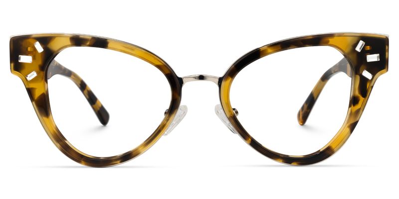 Alicea - Cat Eye Tortoise Eyeglasses
