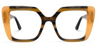 Giuseppina - Square Medium/Yellow Eyeglasses