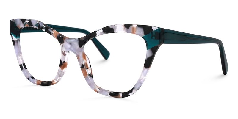 Butta - Cat Eye Marble Eyeglasses