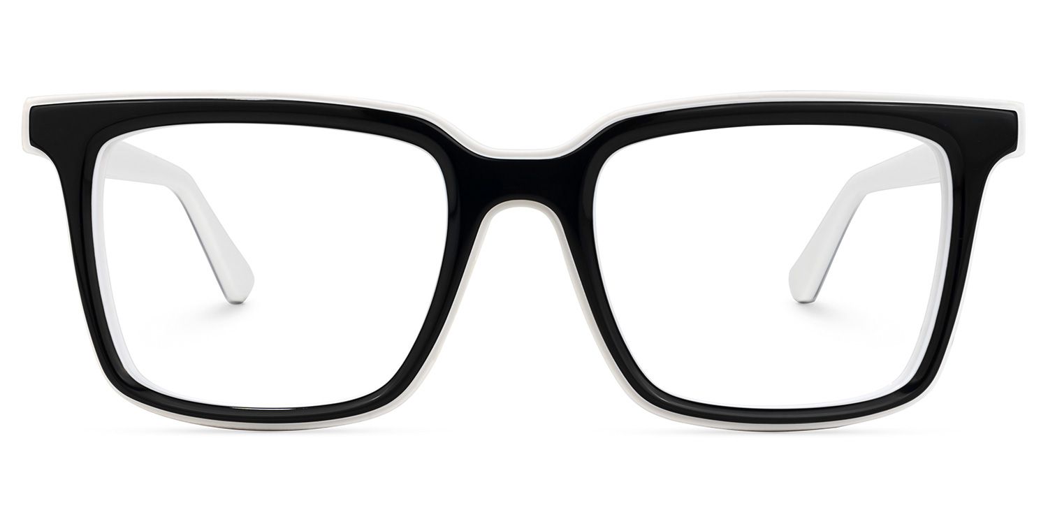 Chelsie - Rectangle Black Eyeglasses product detail 2
