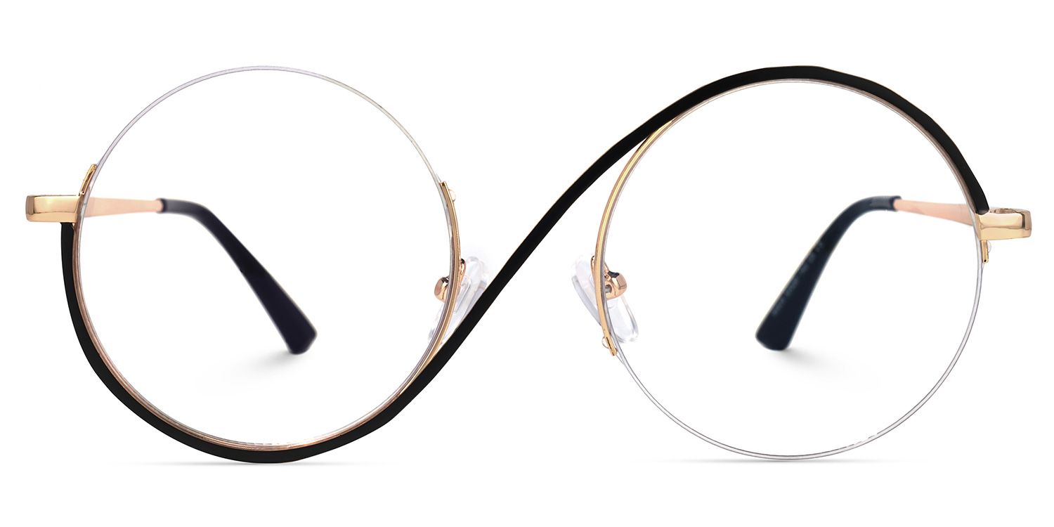 Manley - Round Black Eyeglasses From Vooglam. A fashionable frame with great quality and an affordable price.