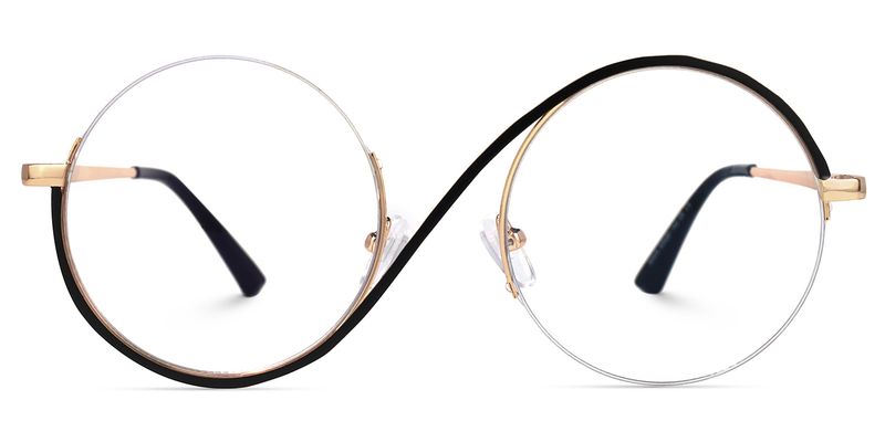 Manley - Round Black Eyeglasses From Vooglam. A fashionable frame with great quality and an affordable price.
