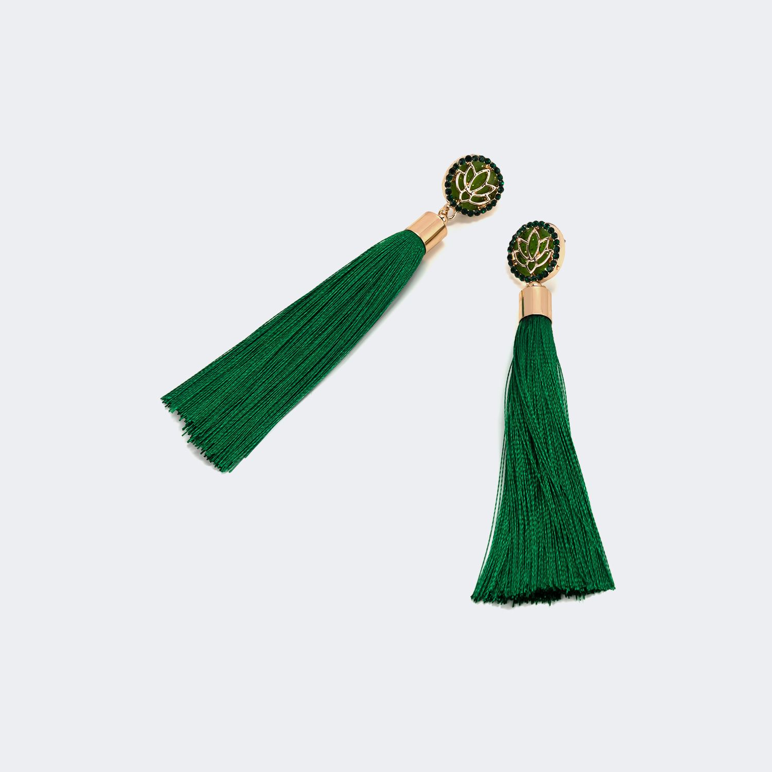 Forest Lover Pierced Earrings | Vooglam.com Angle View