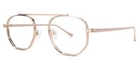 Aviator Gold Eyeglasses | Vooglam.com Front View