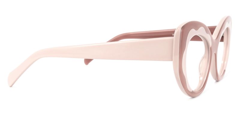 Nutana - Cat Eye Cameo/Brown Eyeglasses - 4