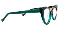 Antoinette - Cat Eye Grey/Tortoise Eyeglasses | Vooglam 
