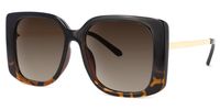 Ginette - Square Tortoise Sunglasses - 2