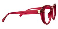 Bessie - Oval Wine/Red Eyeglasses | Vooglam 