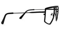Lopez - Aviator Black Eyeglasses - 4