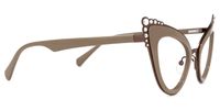 Magdaleno - Cat Eye Brown Eyeglasses - 4