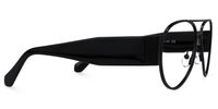 Novoa - Aviator Black Eyeglasses - 4