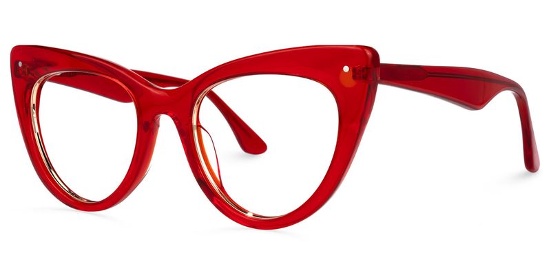 Akua - Cat Eye Red Eyeglasses - 2