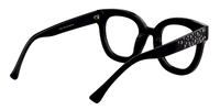 Shiny Round Black Eyeglasses  ▏Vooglam 