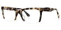 Vivienne - Rectangle Light/Tortoise Eyeglasses - 2