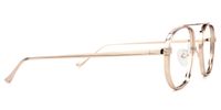 Aviator Gold Eyeglasses | Vooglam.com 