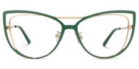 Roselyn - Cat Eye Green Eyeglasses