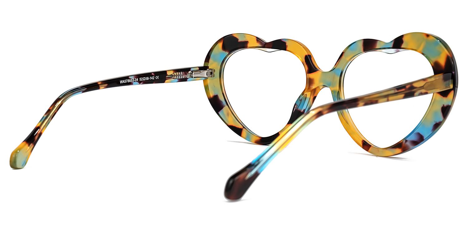 Dorismar - Geometric Floral Eyeglasses - 3