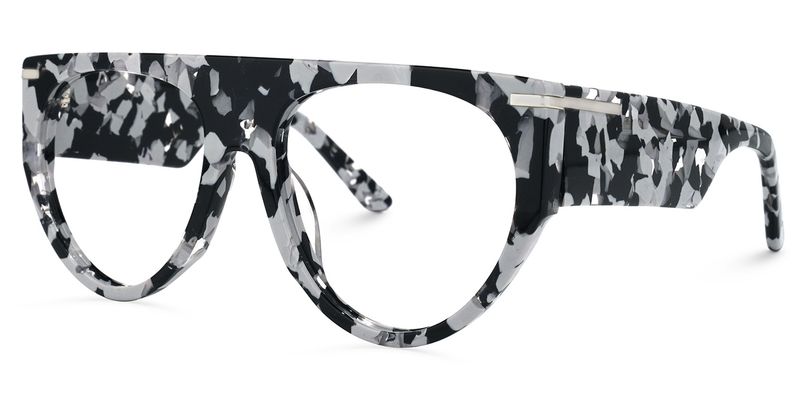 Beltran - Aviator Pattern Eyeglasses - 2