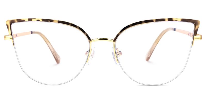 Guerrero - Browline Tortoise Eyeglasses