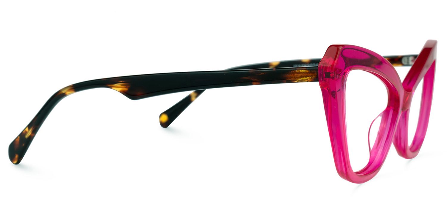 Shaneika - Cat Eye Pink Eyeglasses - 4