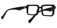 Cassiel - Rectangle Black Eyeglasses | Vooglam Side View