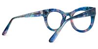 Dembo - Round Floral Eyeglasses - 3