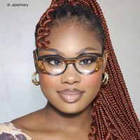 Lenore - Geometric Dark/Grey Eyeglasses - 6