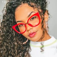 Arda - Red Cat Eye Glasses - 9
