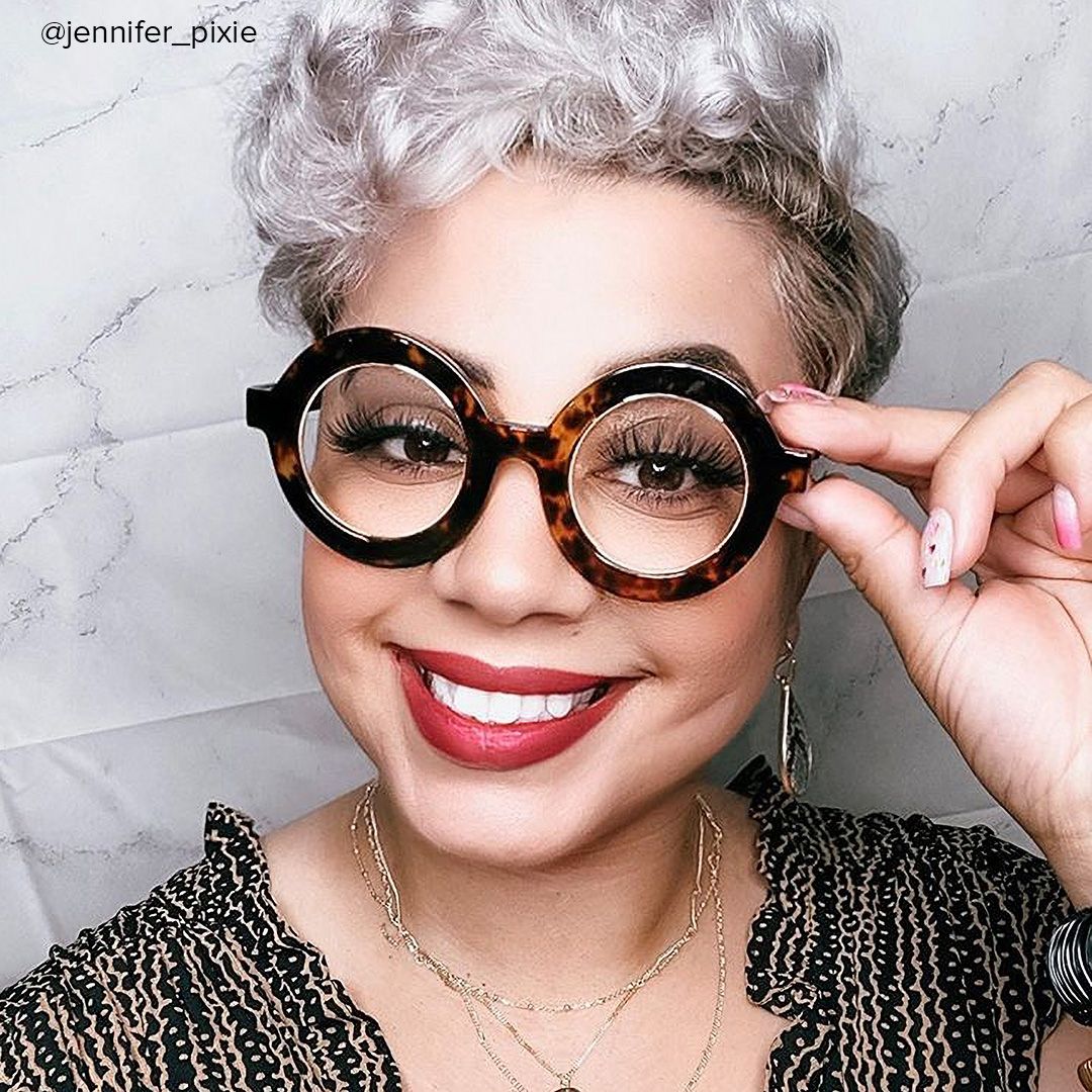 Almon - Round Gold/Tortoise Eyeglasses - 7