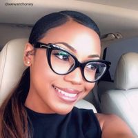 Veromca - Black Cat Eye Glasses - 6