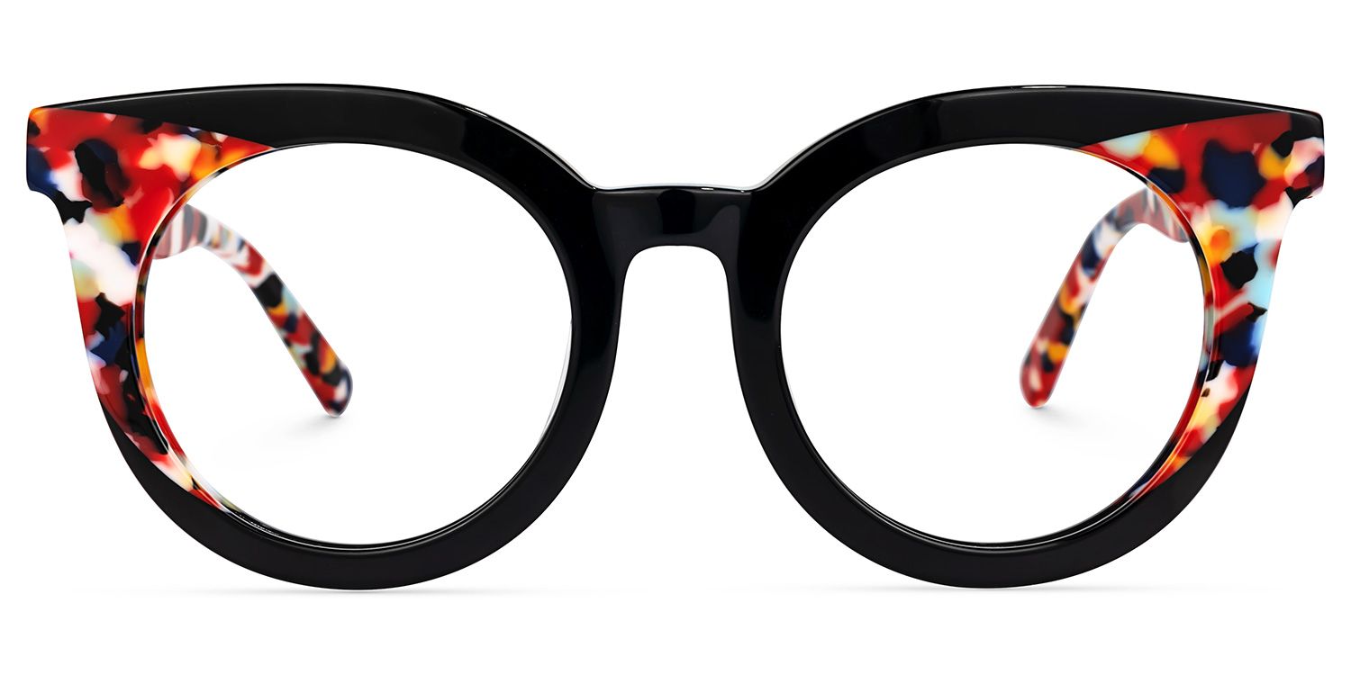 Elmore - Round Black Eyeglasses product detail 2