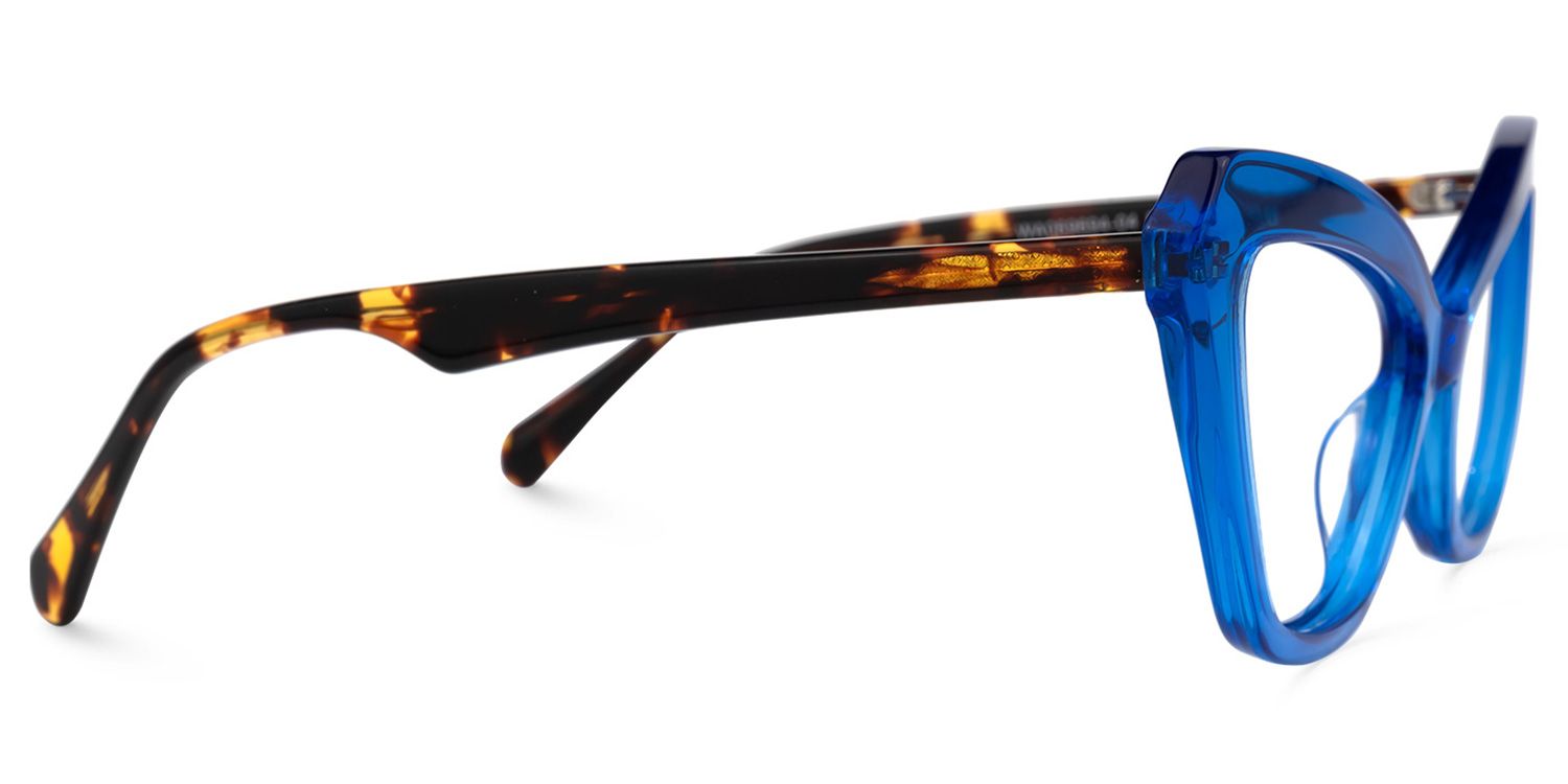 Shaneika - Cat Eye Blue Eyeglasses product detail 4