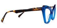 Shaneika - Cat Eye Blue Eyeglasses - 4