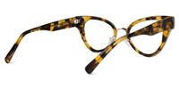 Cat Eye Tortoise Eyeglasses | Vooglam.com Side View