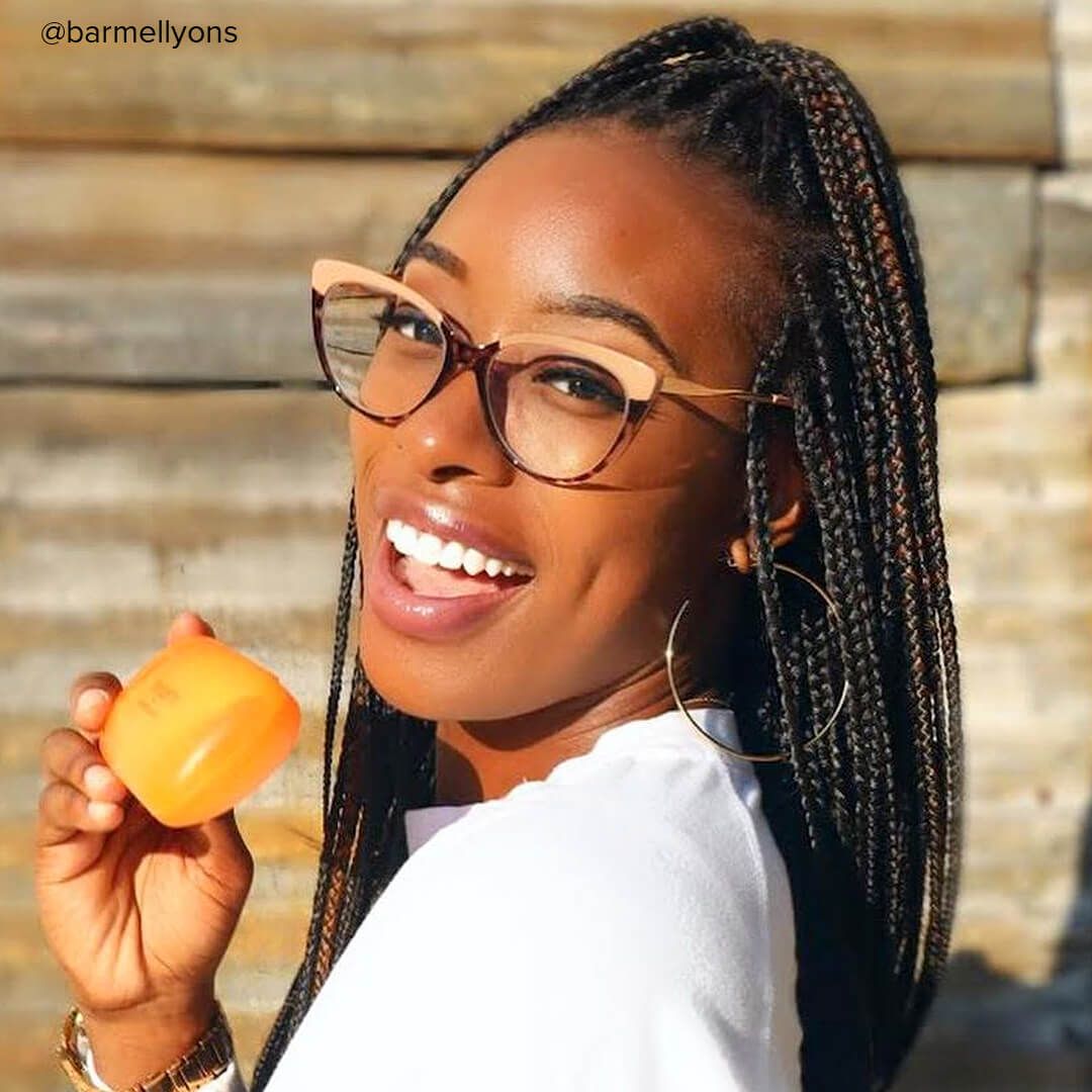 Trudie - Cat Eye Brown Tortoise Eyeglasses - 11