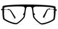 Lopez - Aviator Black Eyeglasses | Vooglam Angle View