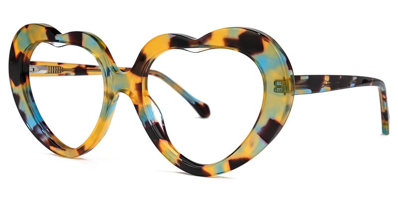 Dorismar - Geometric Floral Eyeglasses - 2