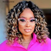 Raquel - Square Crystal Eyeglasses - 11