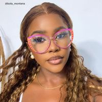 Tristan - Geometric Purple Eyeglasses - 7