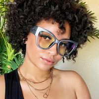 Elektra - Cat Eye Gray Eyeglasses - 9