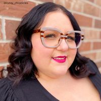 Sargent - Square Mauve Eyeglasses - 11