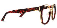 Square Floral Eyeglasses | Vooglam.com 