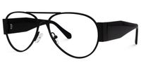 Novoa - Aviator Black Eyeglasses | Vooglam Front View
